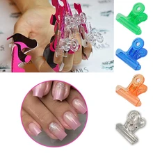 Изогнутые зажимы для ногтей инструмент Многофункциональные акриловые ногти случайный цвет