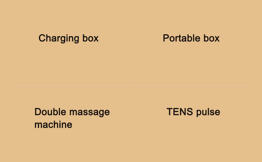 Gadgetoo Youpin Lf Leravan Magic Massage Stickers With Charging Case Tens Pulse