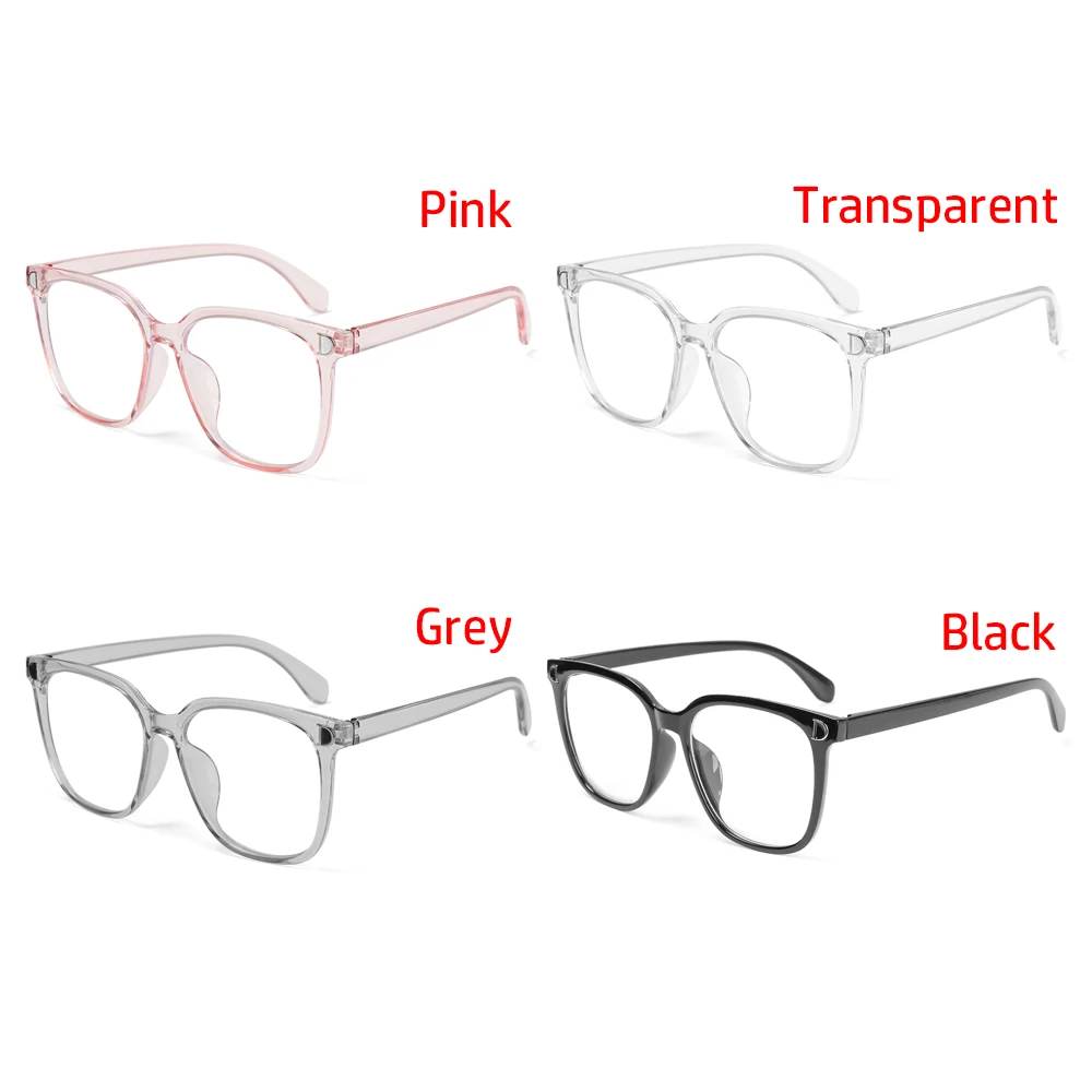 Blue Light Glasses PC Frame Resin Lens Anti Blue Light Blocking Radiation Sunglasses Unisex Trend Clear Lenses Computer Glasses reading glasses with blue light filter