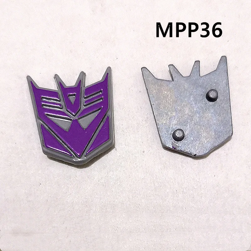 Metal Autobot Logo Symbol for Weijiang MPP10 Optimus Prime Transformers 