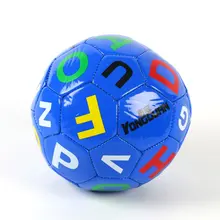 2 Цвет буквами Футбол детей небольшой Футбол мяч надувные игрушки детские, футбол детская парка Пай на осень и зиму