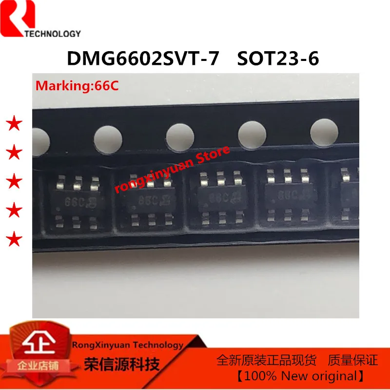 20 шт. DMG6602SVT 7 66C TSOT 26 DMG6602 дополнительная пара улучшенный режим MOSFET DC