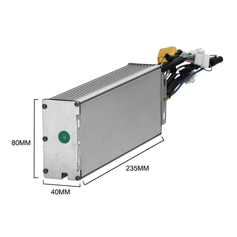 Pasion контроллер электровелосипеда 48 В бесщеточный 18 Mosfet DC контроллер синусоидальных колебаний Электрический велосипед 45A контроллер KT ЖК-дисплей компонент