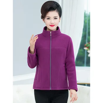 

2020 spring and autumn ladies outdoor fleece jacket sports camping winter warm jacket fleece