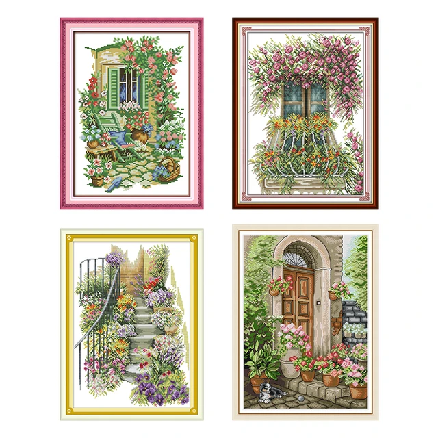 The Elegant Woman Series 11ct Printed Fabric 14ct Canvas Dmc Counted Cross  Stitch Kits For Beginners Embroidery Home Decor - Cross-stitch - AliExpress