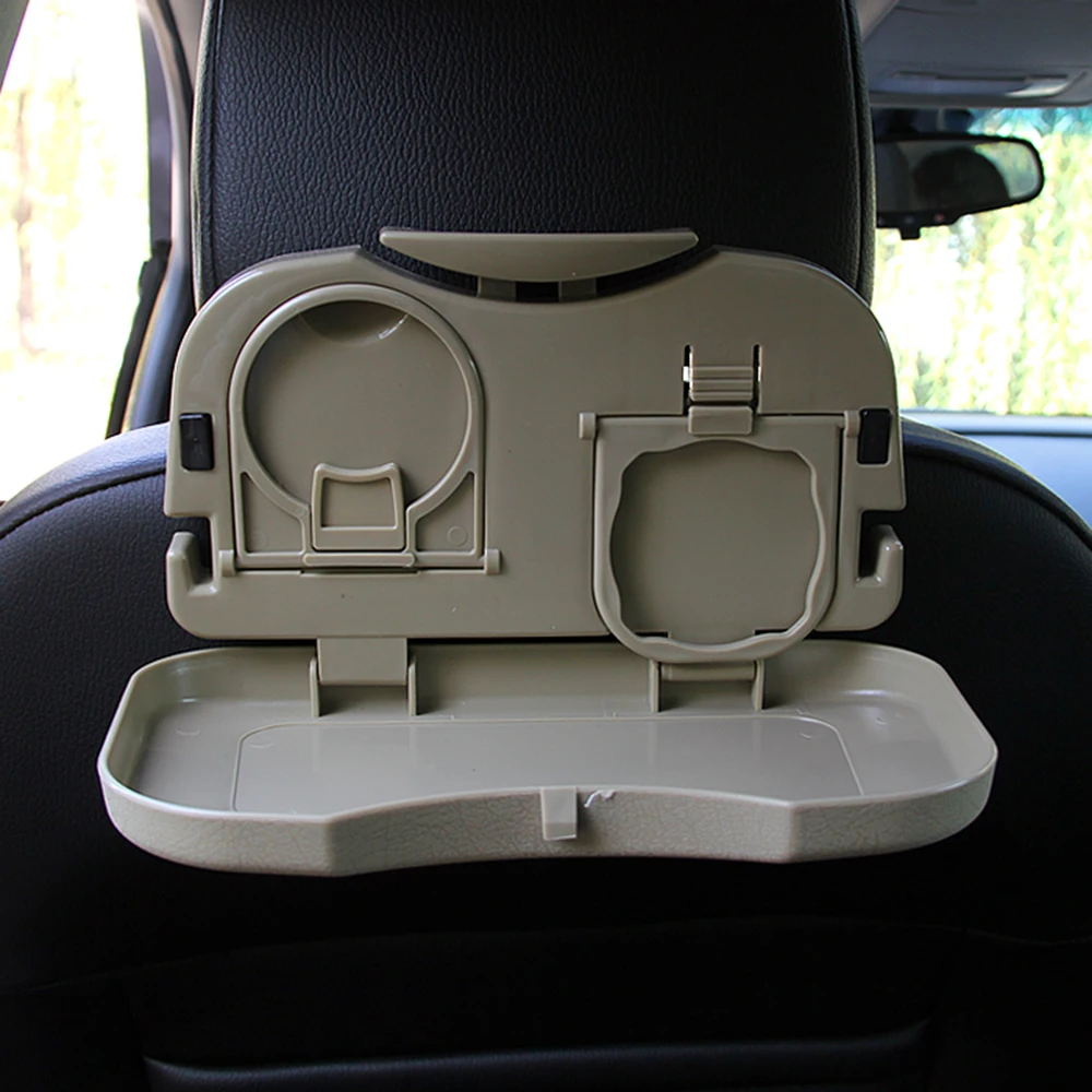 Faltbarer Auto Rücksitz Tisch Auto Getränk Essen Tasse Mini Tablett Halter  Ständer Schreibtisch Mülleimer Aufbewahrung koffer Innen Fahrzeug zubehör -  AliExpress