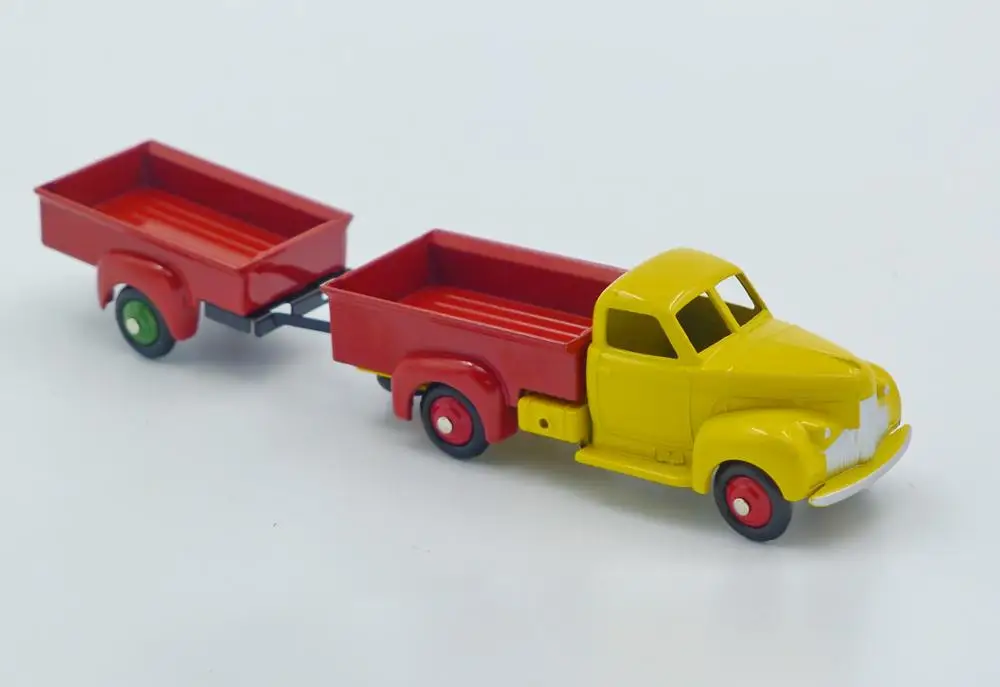 Atlas Dinky Truck 25P+ 25S Studebaker пикап+ трейлер литые игрушки 1:43