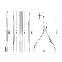 Набор маникюрных инструментов для ногтей Ножницы, кусачки для удаления кутикулы ножницы для кутикулы толкатель педикюр вросшие ногти пилочка для ногтей, ногти для ног "францзуский маникюр" атлет корректор
