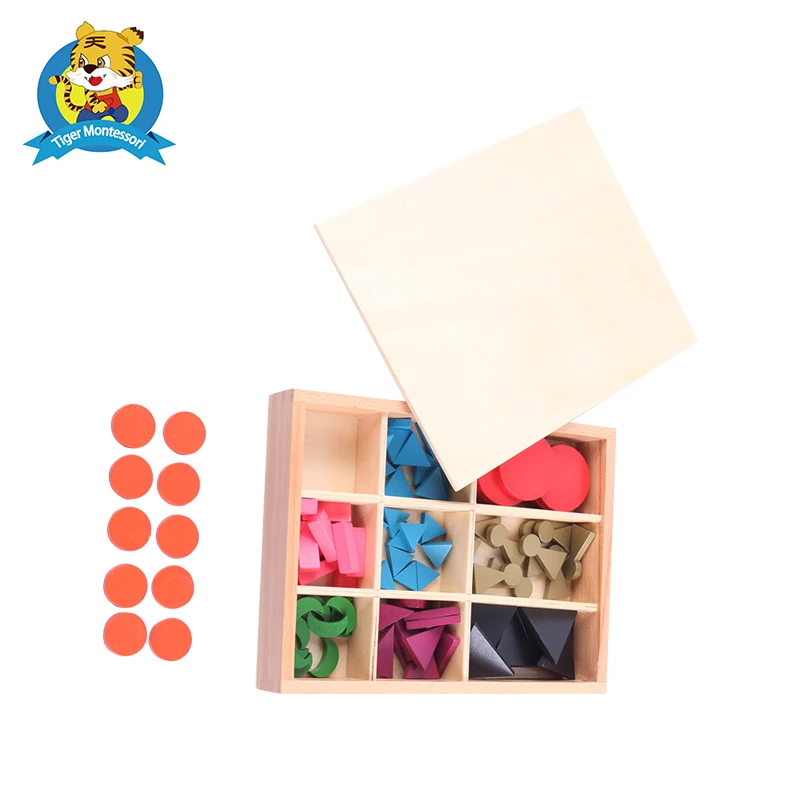 Básicos da Gramática de Madeira de Montessori com Brinquedo da Caixa Símbolos 6 Símbolos básicos da gramática de madeira de