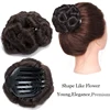 BENEHAIR 65g Curly Chignon Clip In Hair Extension Donut Chignon Hair Bun Hairpiece For Women Synthetic High Temperature Hair ► Photo 2/6