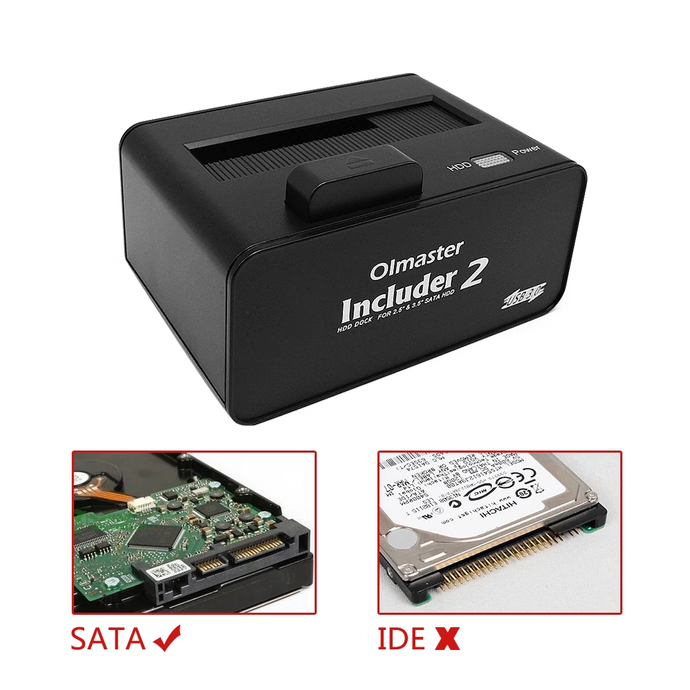 USB3.0 док-станция для жесткого диска наладочная станция SATA 2," 3,5" SSD OImaster адаптар для жестких дисков база для Тетрадь настольных ПК жесткий диск коробка 12 ТБ ЕС