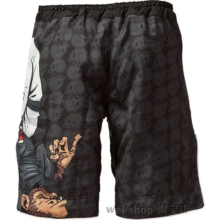 MMA Shorts MMA Boxing Sports Fitness Loose Large Size Shorts Thai Fist Pants Running Fights