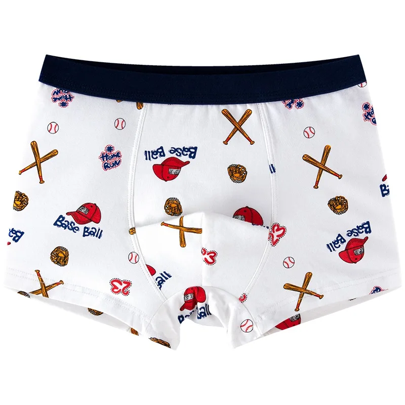 3 Pcs/lot Cartoon Boys Underwear Soft Breathable Kids Boxer 3-14Yrs Baby Panties Kawaii Boy Underpants