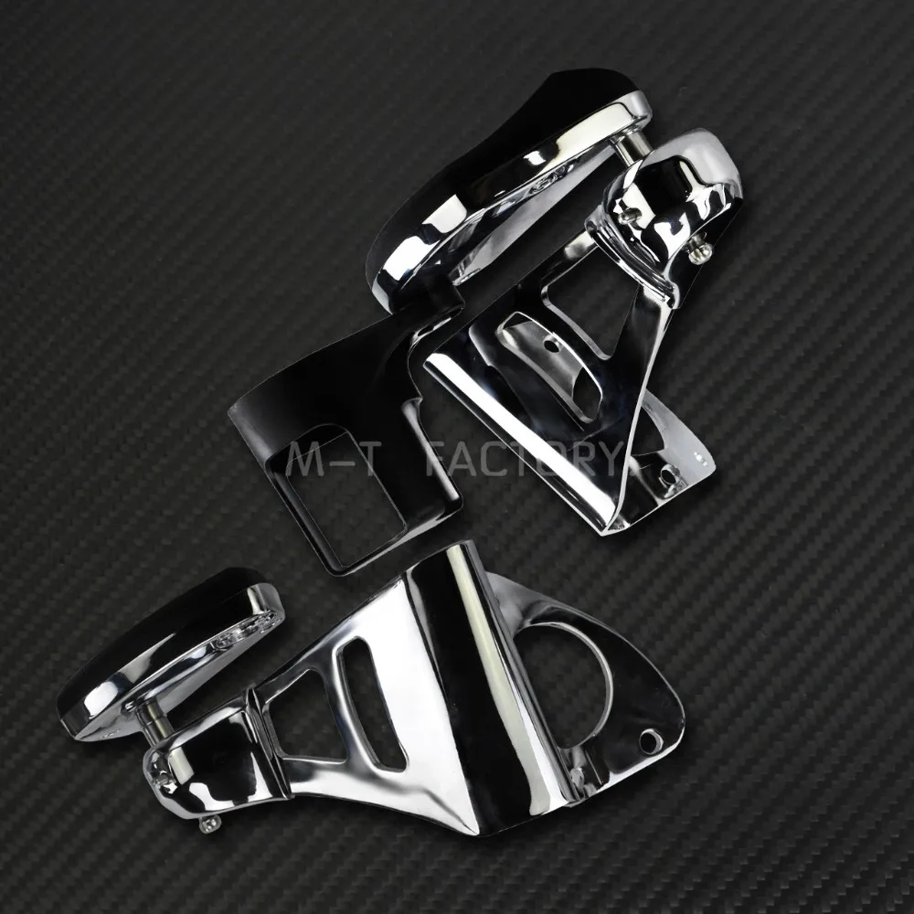 Мотоциклетные регулируемые подлокотники пассажирского сиденья Высокое качество подлокотники w/подстаканник черный/хром для Harley Touring Road Glide Ultra