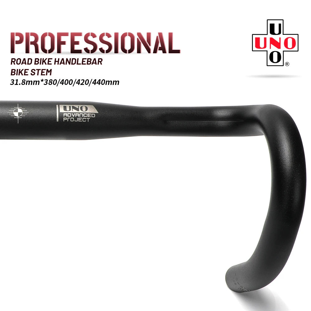 Description Picture 2 of itemRacing Bicycle Bent Handlebar Road Bike Handlebar Ultralight Bicycle Handle Drop Bar 31.8x380/400/420/440mm Bike Accessories