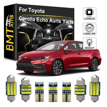 LED Interior Light For Toyota Corolla E15 E150 E18 E180 Yaris II III XP90 XP130 Echo Auris 2005 2008 2012 2013 2014 2015 2018