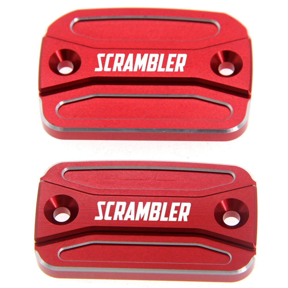

For Ducati Scrambler 1100 2018 2019 2020 Motorcycle Accessories Front Brake Clutch Fluid Reservoir Cover 1 set CNC Made
