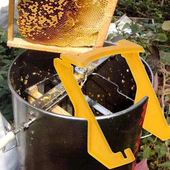 

1 Pcs Honey Bucket Bracket High Quality Hot Sales Beekeeping Tool Yellow Honey Tank Plastic Honey Pail Stand Support
