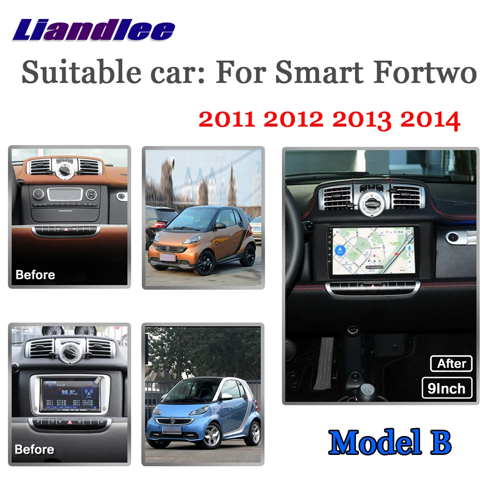 Liandlee Android для Smart Fortwo W451 W453 2007 2008 2009~ стерео радио Wifi Carplay карта gps Navi навигация медиа без DVD
