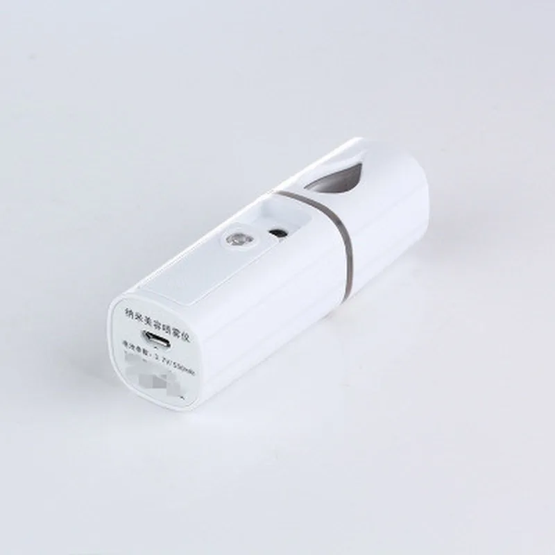Портативный небольшой увлажнитель USB перезаряжаемый портативный счетчик воды для зарядки мини паровой увлажнитель лица с зеркалом