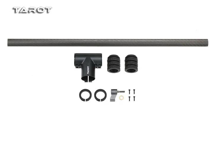 

Hot Tarot-RC CNC T Shape Collar Mount UAV 25mm Quick Release Landing Gear Skid Tripod Carbon Fiber Bottom Tube Kit TL96040 RC Pa