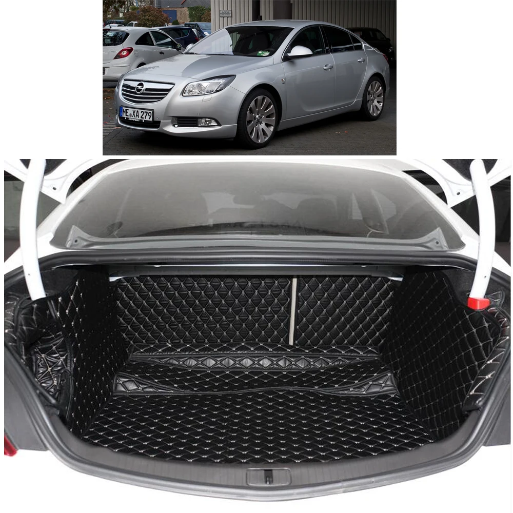 Lsrtw2017 волокна кожи багажник автомобиля коврик для buick regal 2011 2012 2013 2014 2015 2016 2017 opel