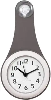 

Unique Design Silicone Waterproof Bathroom Kitchen Mini Clock