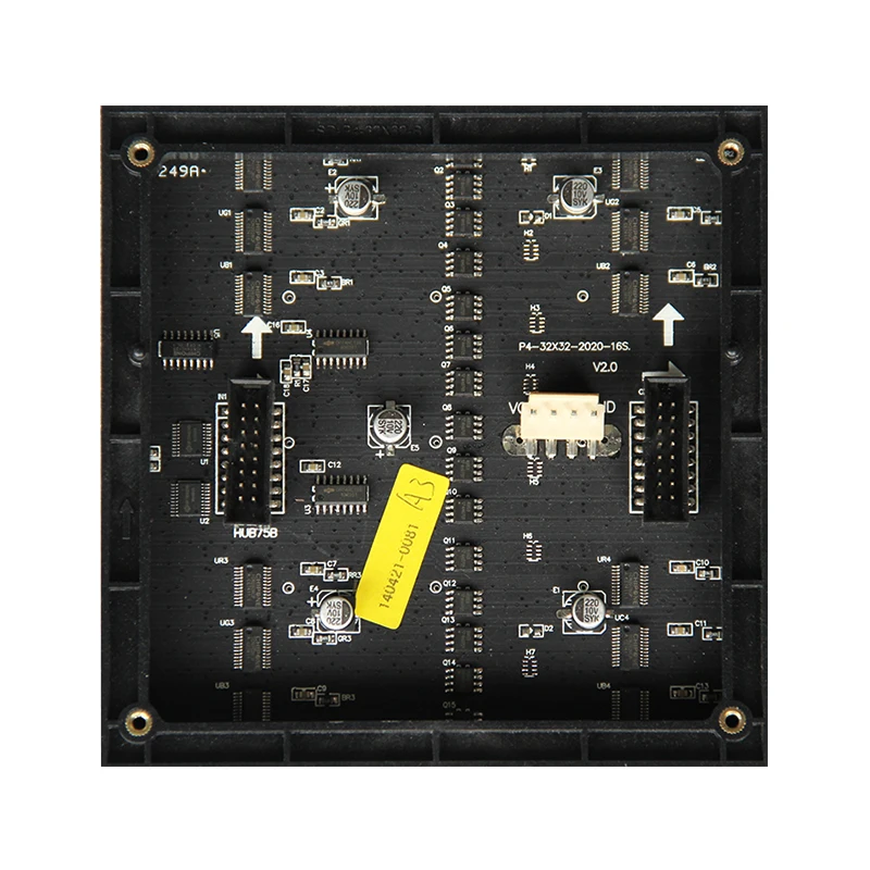 

Manufacturer's best-selling patch full-color 128*128mm P4 indoor digital LED module is used for HD commercial advertising module