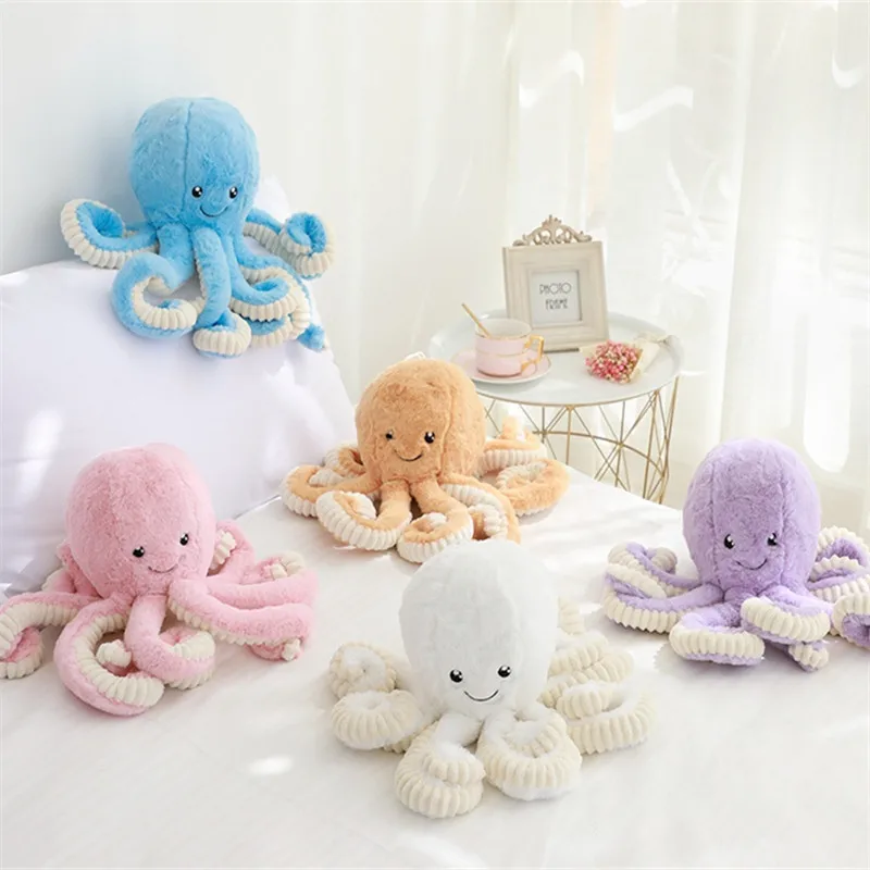 18cm Creative Cute Octopus Plush Toys Whale Dolls &amp Stuffed Small Pendant Sea Animal Children Baby Gifts | Игрушки и хобби