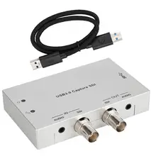 SDI до USB3.0 карта видеозахвата для потокового вещания в реальном времени поддержка аналогового стерео аудио вход Карта видеозахвата