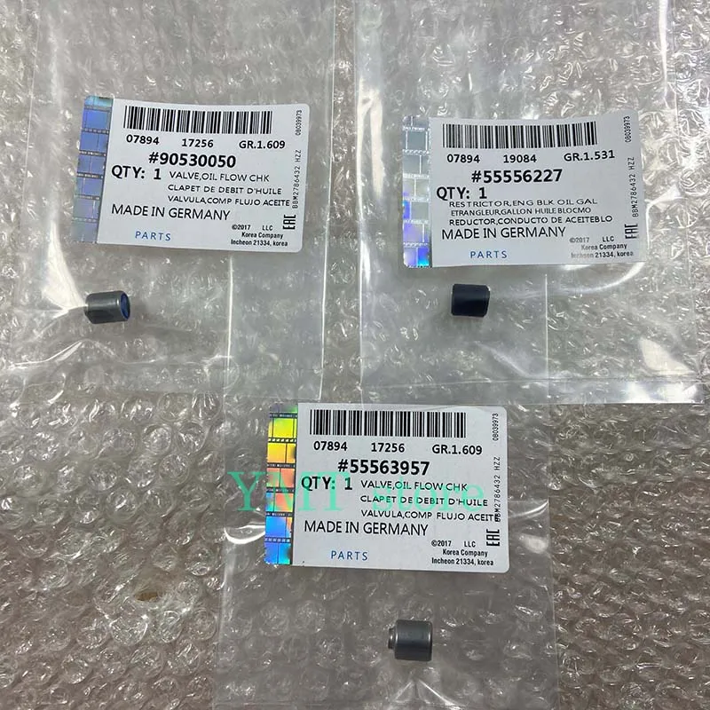 10Sets Original Oil- By-Pass Valve Oil Flow One-Way Valve For 