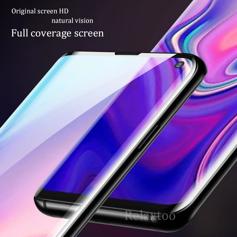 2-в-1 9D задняя защита для объектива камеры стекло для samsung note 10 плюс s10 note10 s 10+ s10plus закалённое защитное стекло изогнутая пленка