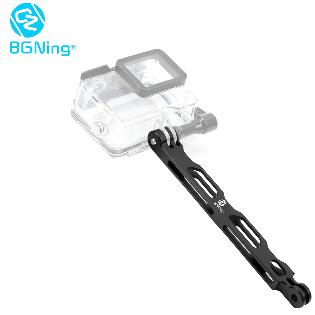 Алюминиевый удлинитель BGNING с металлическим креплением для шлема Gopro Max insta360 One R X