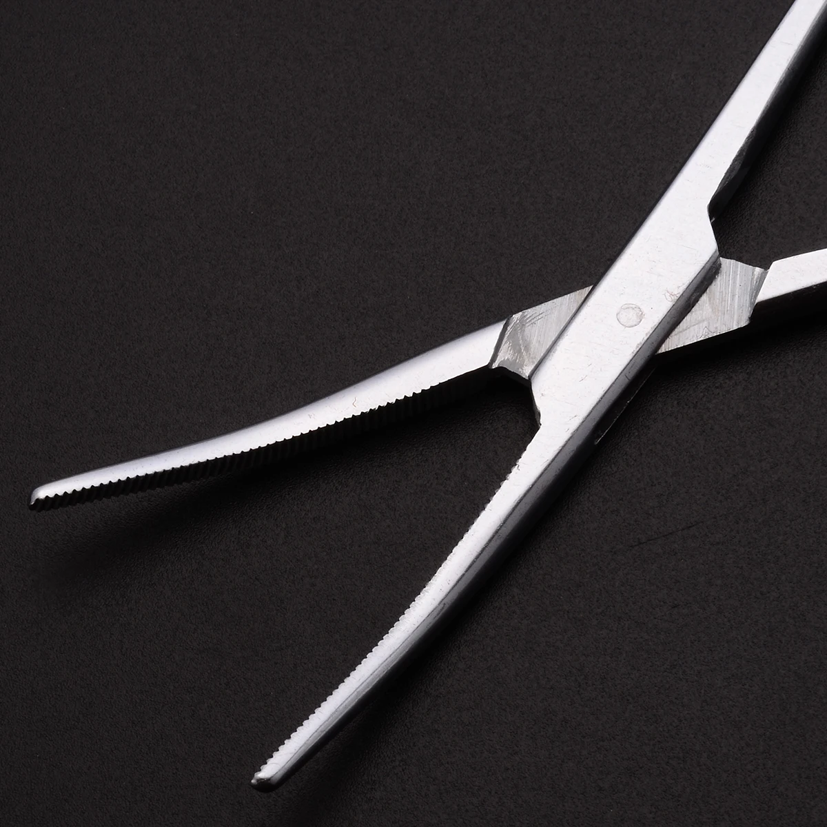 18 см изгиб Тип Изогнутые Hemostats клещи рыболовные из нержавеющей стали изогнутый