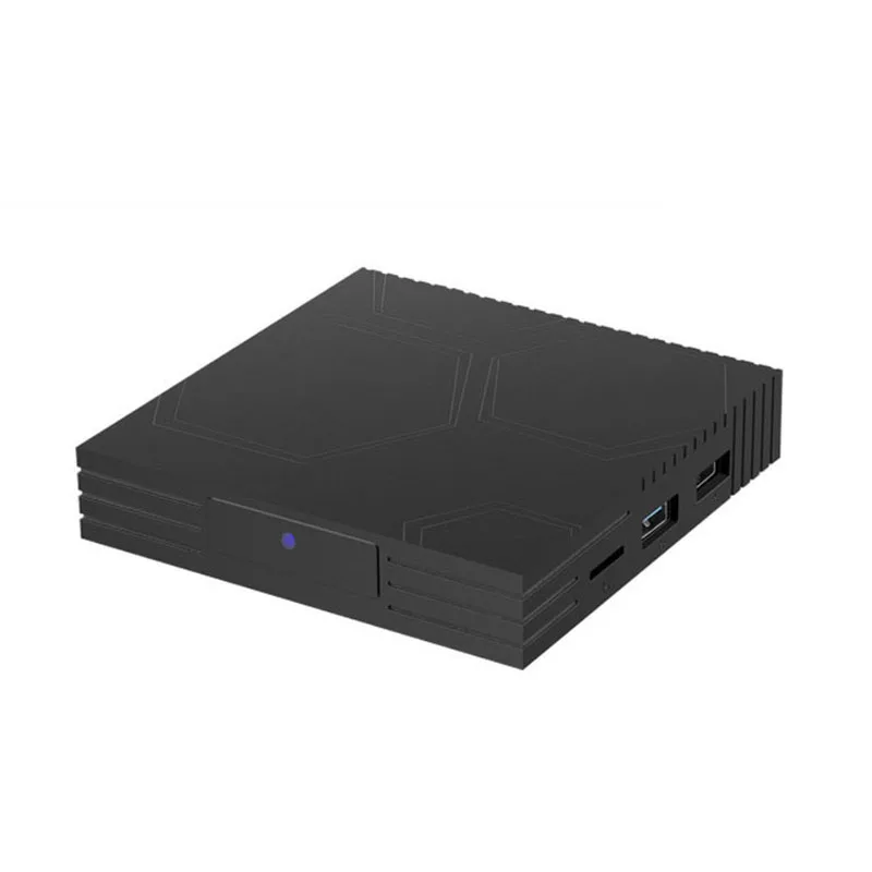 Лучшая умная ТВ-приставка OTT PLUS 4K USB3.0 H.265 Android 9 0 Amlogic s905X 4.0BT встроенная стандартная