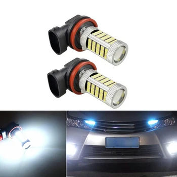 

2x Car Led H11 H8 Light Bulb Auto Fog Light Driving Lamp Light For Honda civic fit accord Crider crv