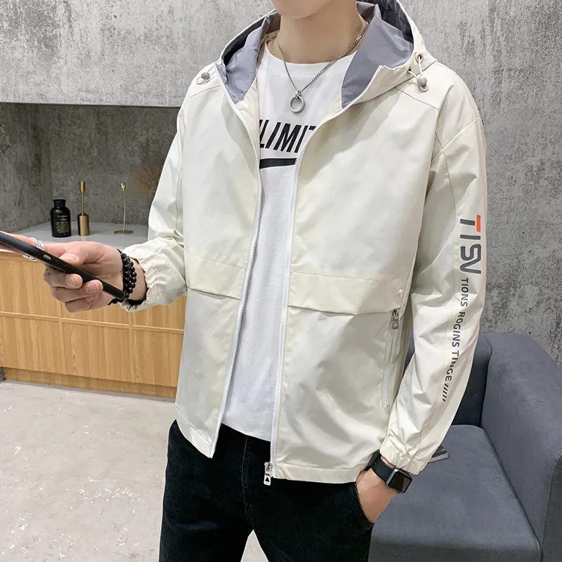 

MEN'S Coat 2020 Spring New Style Korean-style Trend Versatile Tooling Jacket Popular Brand Spring And Autumn INS on Clothes