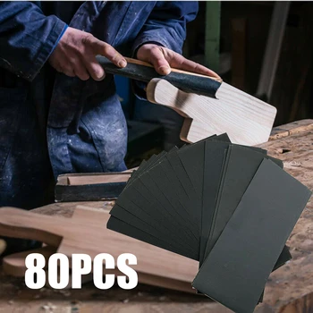 

3"*5 1/2" Sandpaper 10pcs for each 80pcs Sandpaper Wet Abrasive Particle