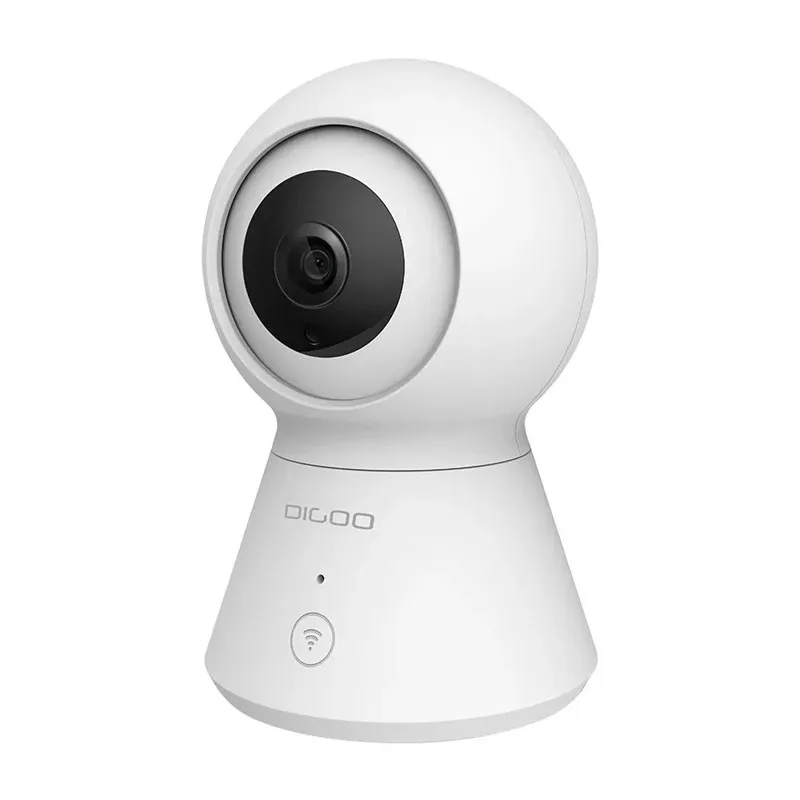 

DIGOO DG-K2 1080P PTZ Mini IP Camera Night Vision Two Way Audio Support for Smart Life Tuya APP Alexa Google Smart Voice Control