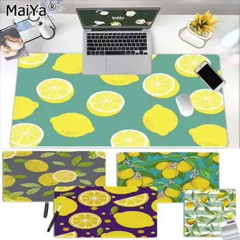 

Maiya Yellow Cute Lemon pattern Rubber PC Computer Gaming mousepad Speed/Control Version Large Gaming Mouse Pad