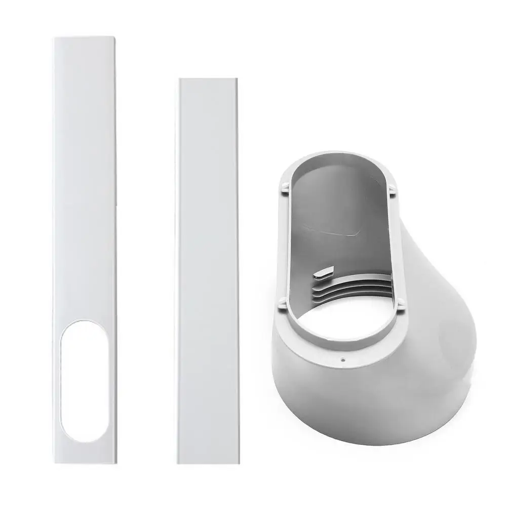 Window Vent Kit Seal AC Adjustable For Portable Air Conditioner Plate with 15cm Tube Adapter Exhaust Hose & Ducting Parts window vent kit