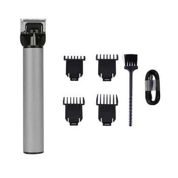 

Hair Trimmer Men Portable USB Electrical Hair Cutter Electric Machine with Limit Comb Head Waterproof Clippers Carving Hair Tool