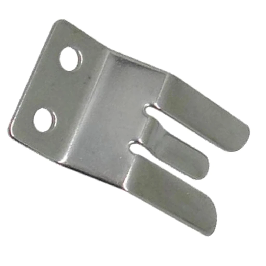 

Stainless Steel Microphone Clip Hailers VHF CB Radio Mic Clamp 1" x 1-15/16
