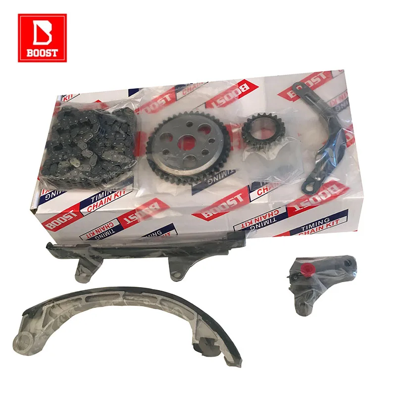 Комплект цепи ГРМ BOOST для ремонта двигателя 1SZ-FE 1SZ Toyota PLATZ YARIS Vitz 1999-2005 ECHO 2003 2004 7 шт. |
