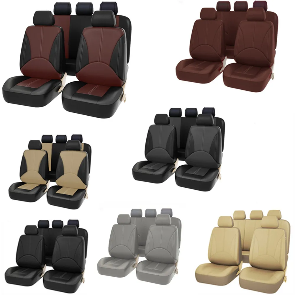 2/5seats Pu Leather Car Seat Covers For For Mini One Cooper Paceman