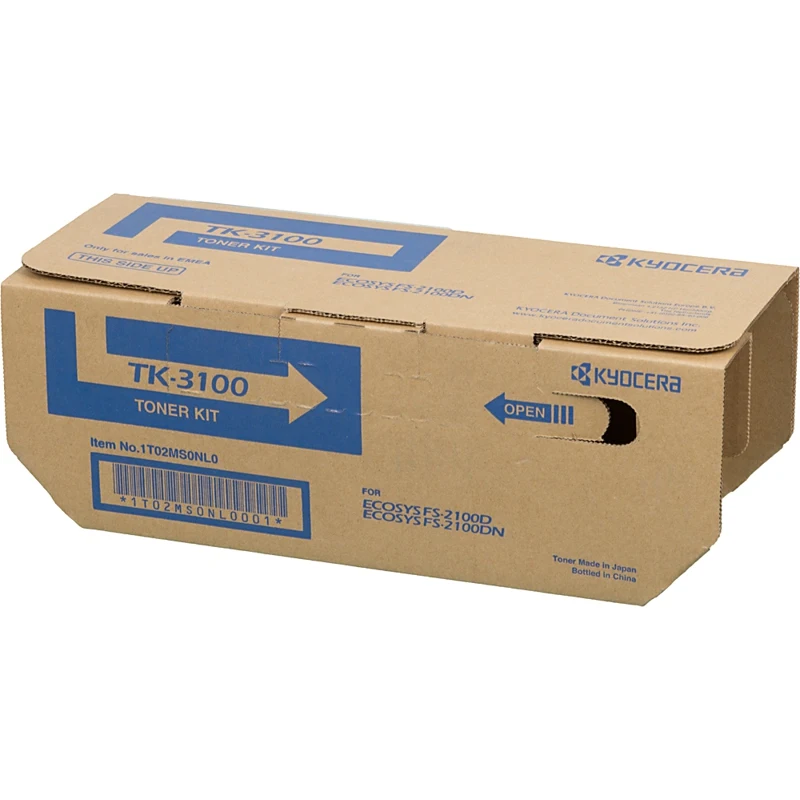 Картридж лазерный Kyocera TK-3100 черный(12500стр.) для Kyocera FS-2100D/DN