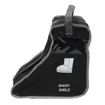 

Portable Big Shoes Storage Bags Hanging Closet Cabin Shoe Cover Boots Organizer Sack Storaging Bag With Zipper Boot Protector (b