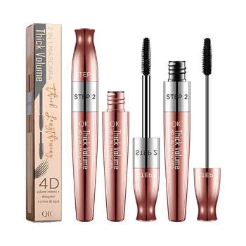 

Black Waterproof Color Makeup Mascara Long Roll Mascara Eye Eyelash Extension Moisturizing and rich long mascara