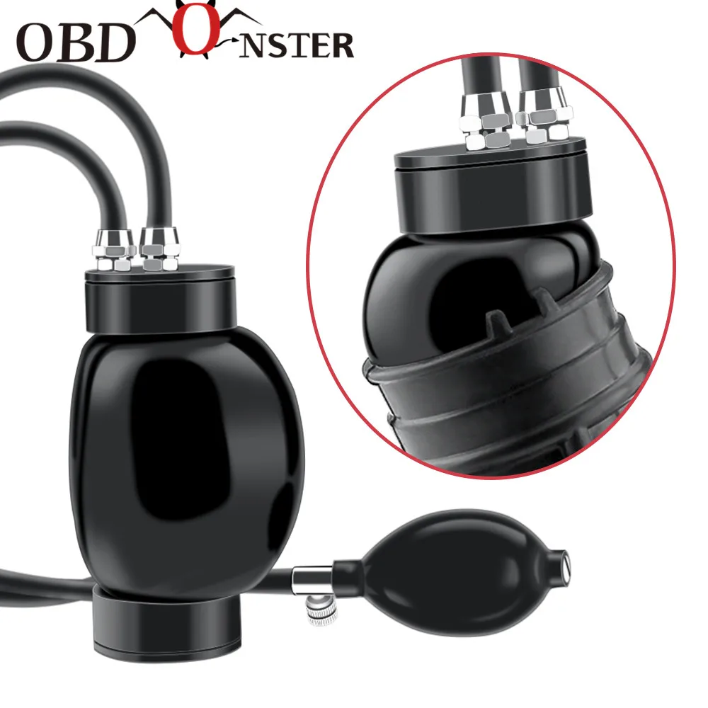 

Diagnostic Tool Universal Intake Adapter Quick Seal Intake Exhaust Adapter For Automotive Machine Smoke Leak Detector Holster