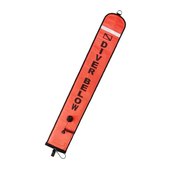 

Signal Marker Buoy Accessory Scuba Diving Inflatable Visibility SMB Surface Safety Colorful Inflatable Scuba Diving 4Ft